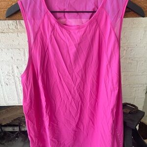 lululemon athletica Sleeveless Tank Top in Hot Pink